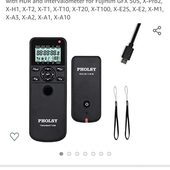 Wireless Shutter Remote Control w/timer - Picture 8 of 8
